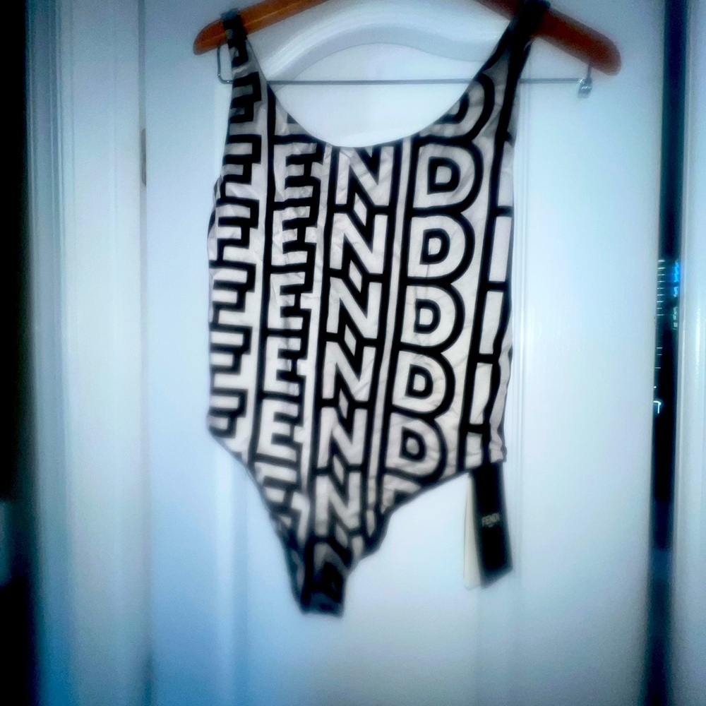 Brand new with tags reversible swimsuit. Part of the Fendi by Marc Jacobs